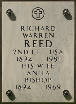 Anita Bishop Reed headstone Anita Bishop Reed headstone